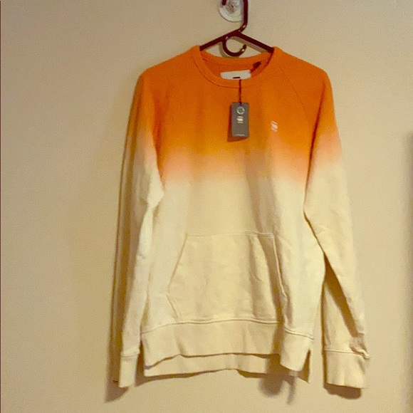 G-Star Other - (New)G-Star Long Sleeve Shirt orange/cream dye